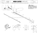 Part Location Diagram of 530058742 Husqvarna Handle - Starter